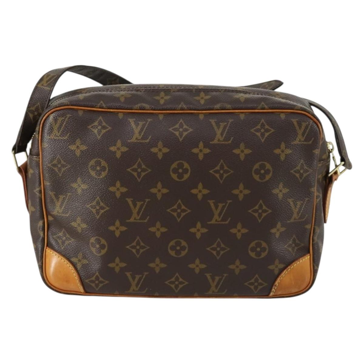 LOUIS VUITTON Monogram Nile Shoulder Bag M45244 LV Auth ka1058