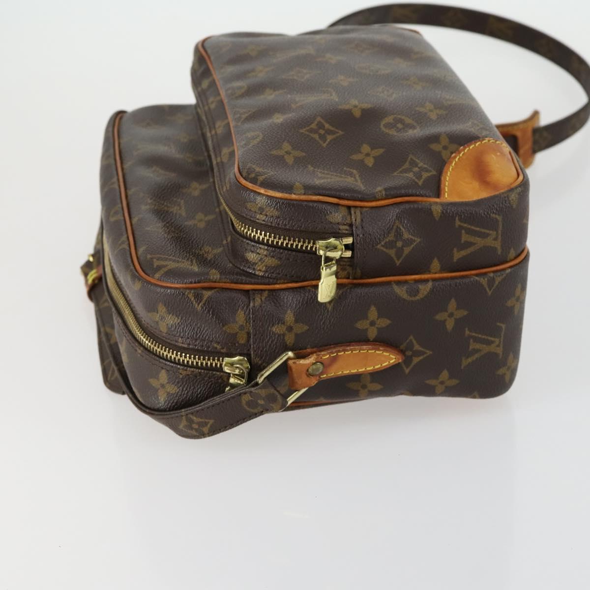 LOUIS VUITTON Monogram Nile Shoulder Bag M45244 LV Auth ka1058