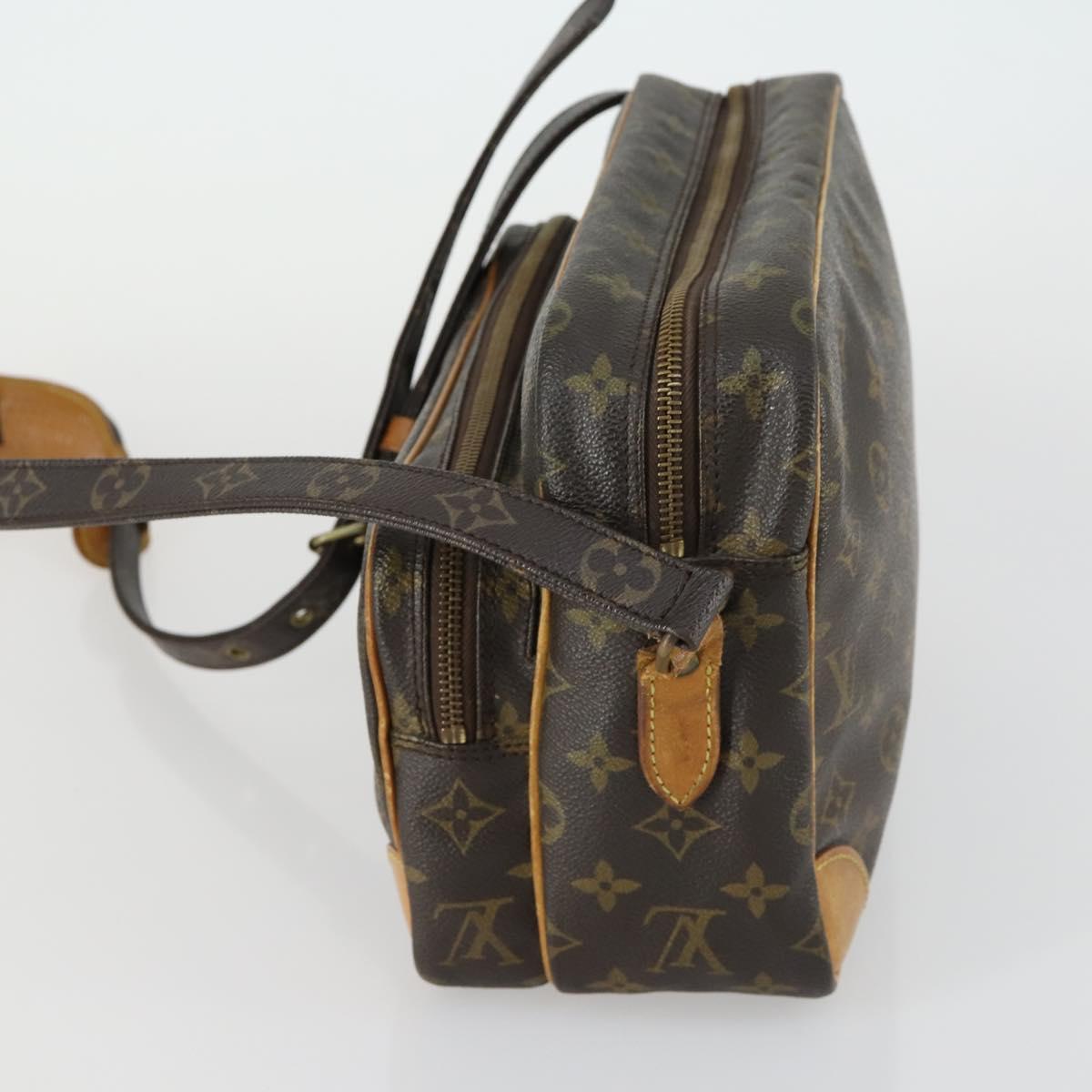 LOUIS VUITTON Monogram Nile Shoulder Bag M45244 LV Auth ka1060