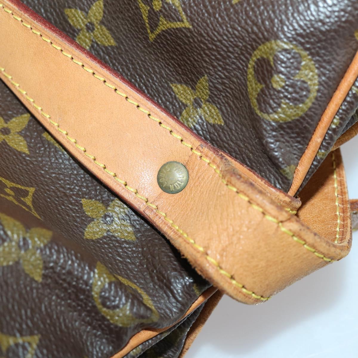 LOUIS VUITTON Monogram Saumur 35 Shoulder Bag M42254 LV Auth ka1066