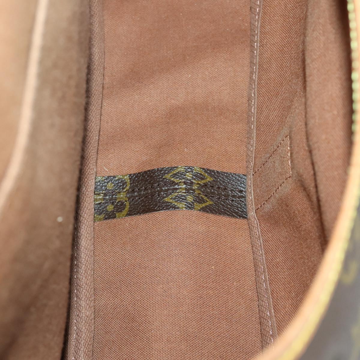 LOUIS VUITTON Monogram Saumur 35 Shoulder Bag M42254 LV Auth ka1066