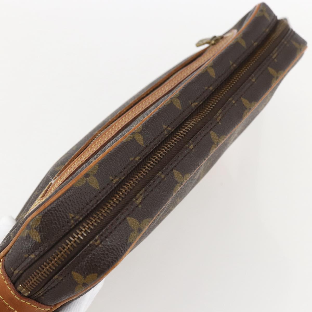 LOUIS VUITTON Monogram Marly Dragonne GM Clutch Bag M51825 LV Auth ka1067