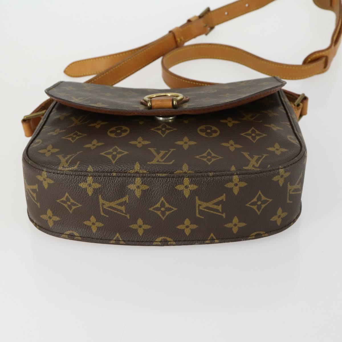 LOUIS VUITTON Monogram Saint Cloud GM Shoulder Bag M51242 LV Auth ka1078