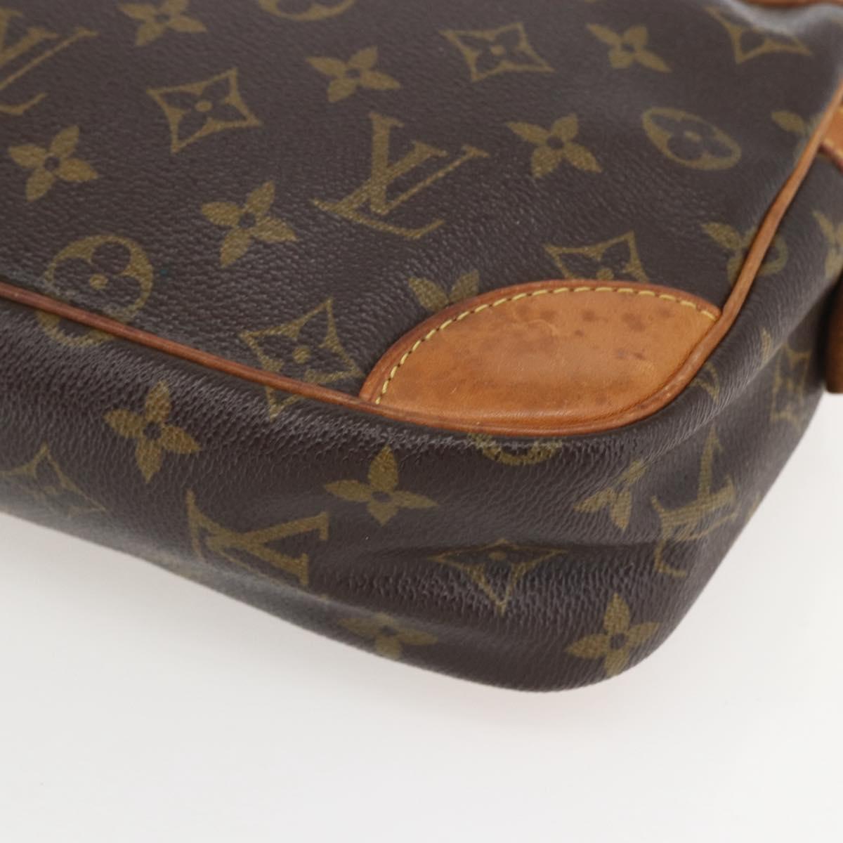 LOUIS VUITTON Monogram Compiegne 28 Clutch Bag M51845 LV Auth ka1082