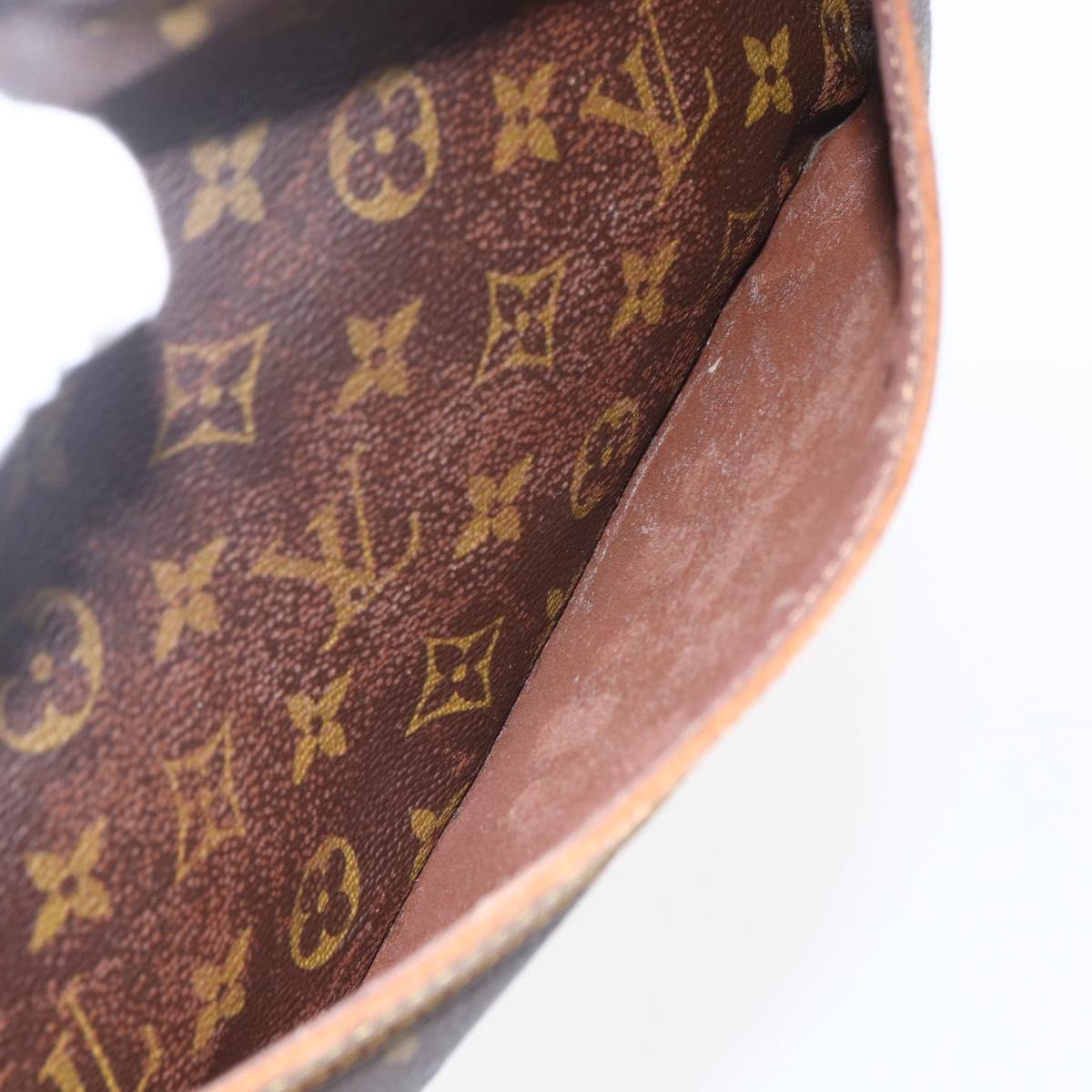 LOUIS VUITTON Monogram Compiegne 28 Clutch Bag M51845 LV Auth ka1082