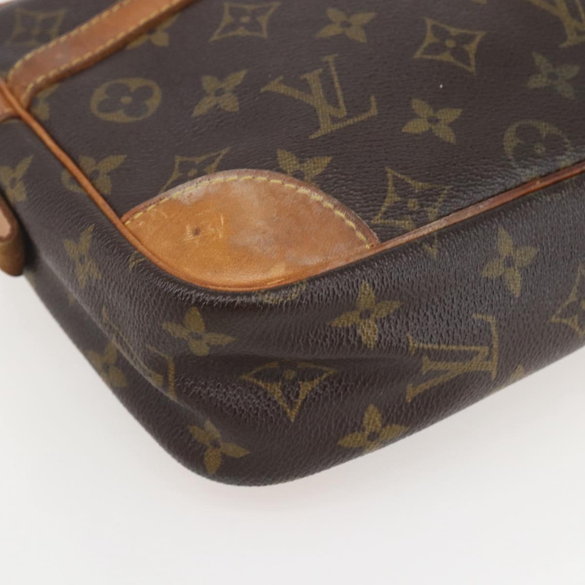 LOUIS VUITTON Monogram Compiegne 28 Clutch Bag M51845 LV Auth ka1082