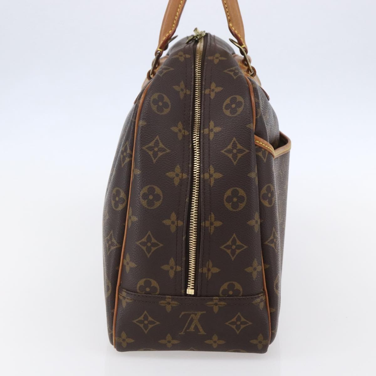 LOUIS VUITTON Monogram Deauville Hand Bag M47270 LV Auth ka109