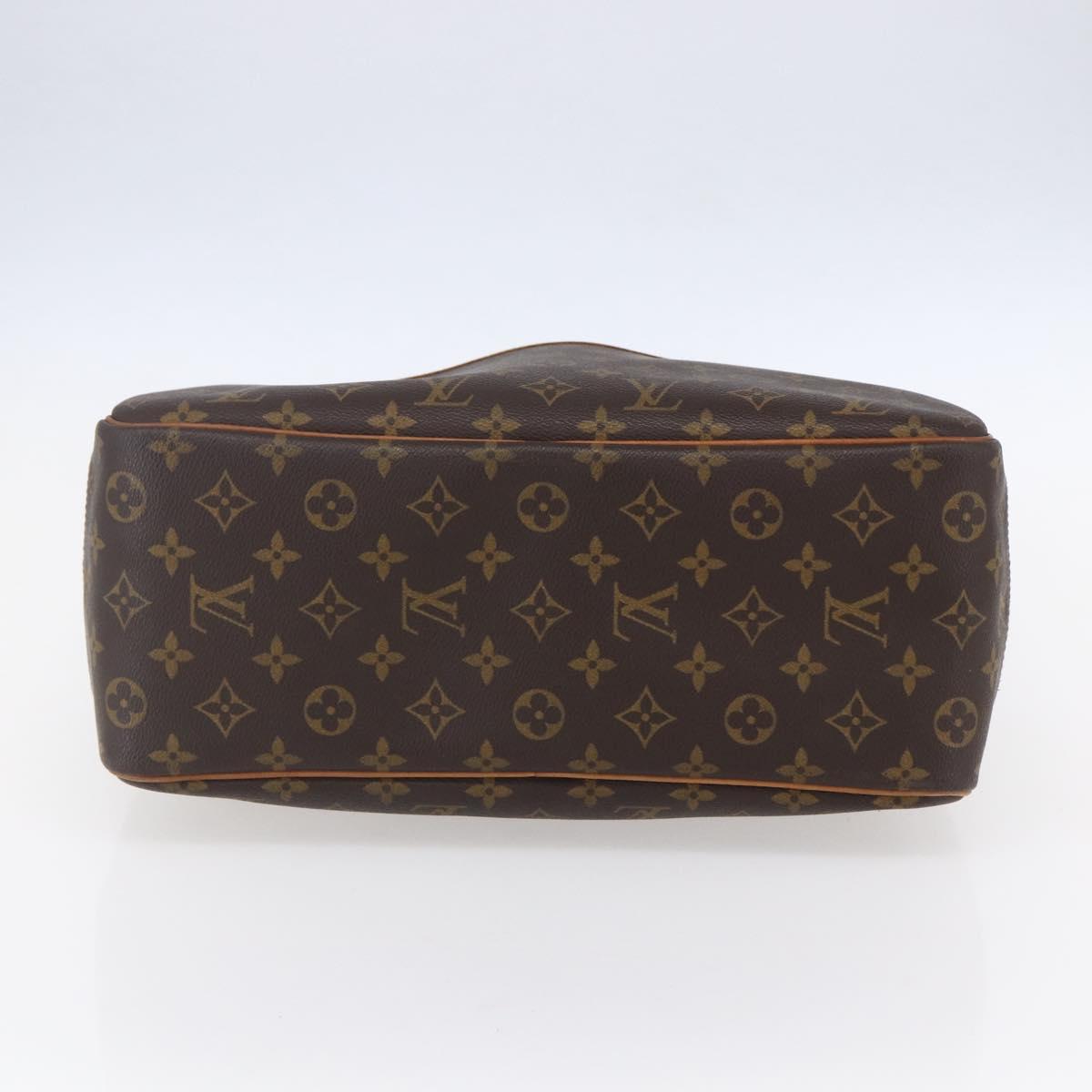 LOUIS VUITTON Monogram Deauville Hand Bag M47270 LV Auth ka109