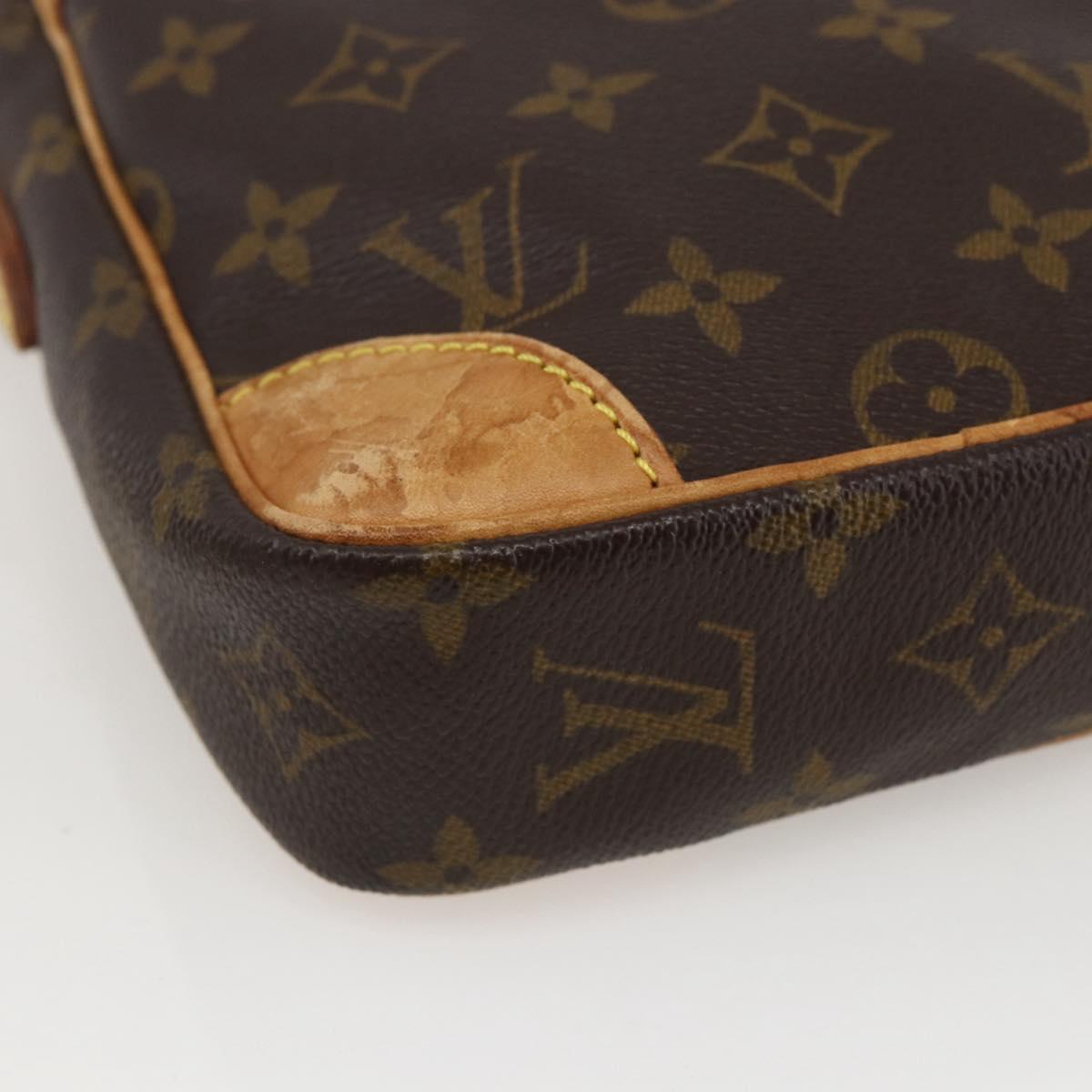 LOUIS VUITTON Monogram Danube Shoulder Bag M45266 LV Auth ka1097