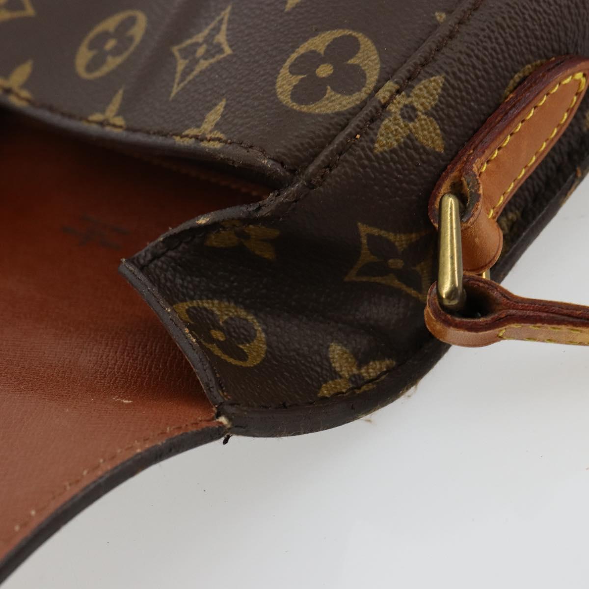 LOUIS VUITTON Monogram Saint Cloud MM Shoulder Bag M51243 LV Auth ka1102