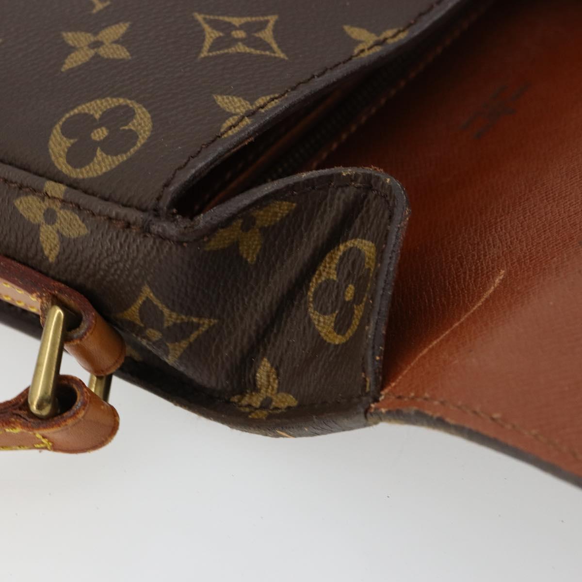 LOUIS VUITTON Monogram Saint Cloud MM Shoulder Bag M51243 LV Auth ka1102
