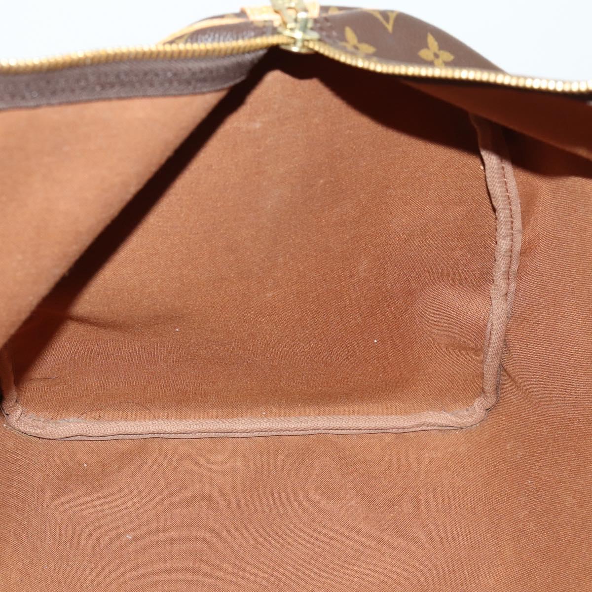 LOUIS VUITTON Monogram Keepall 55 Boston Bag M41424 LV Auth ka1119