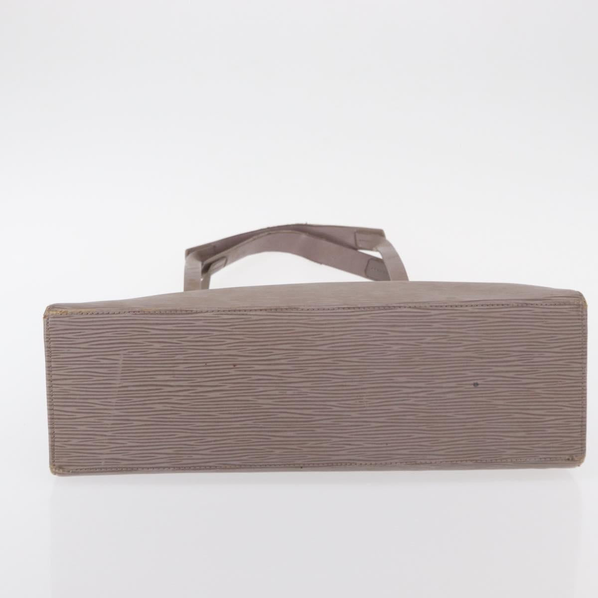 LOUIS VUITTON Epi Croisette PM Tote Bag Lilac M5249B LV Auth ka112