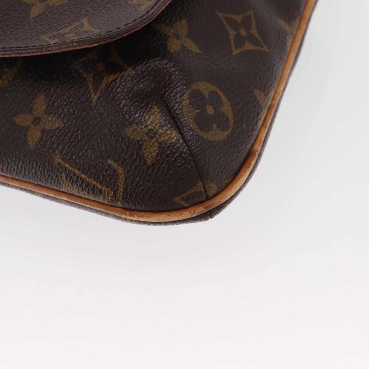 LOUIS VUITTON Monogram Musette Salsa Long Shoulder Bag M51387 LV Auth ka1159
