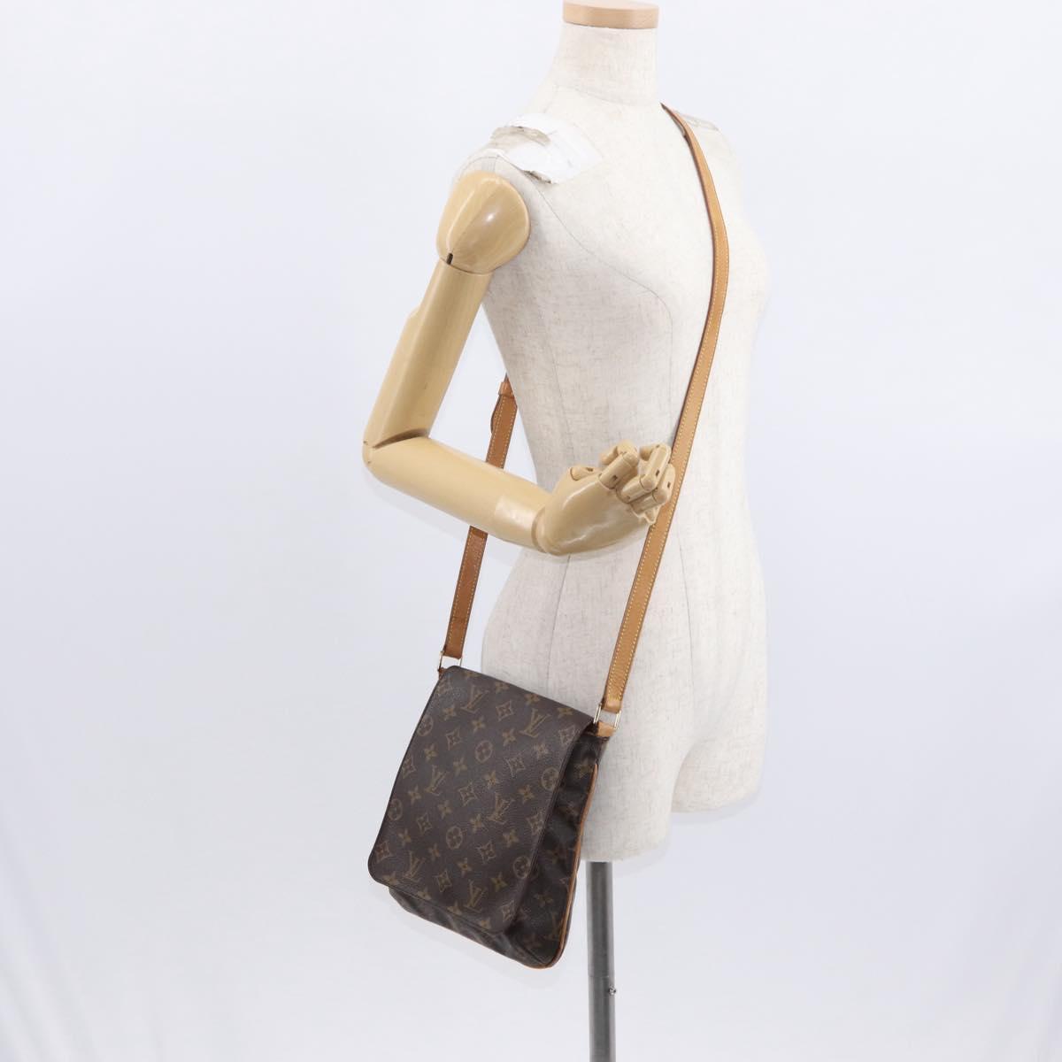 LOUIS VUITTON Monogram Musette Salsa Long Shoulder Bag M51387 LV Auth ka1159