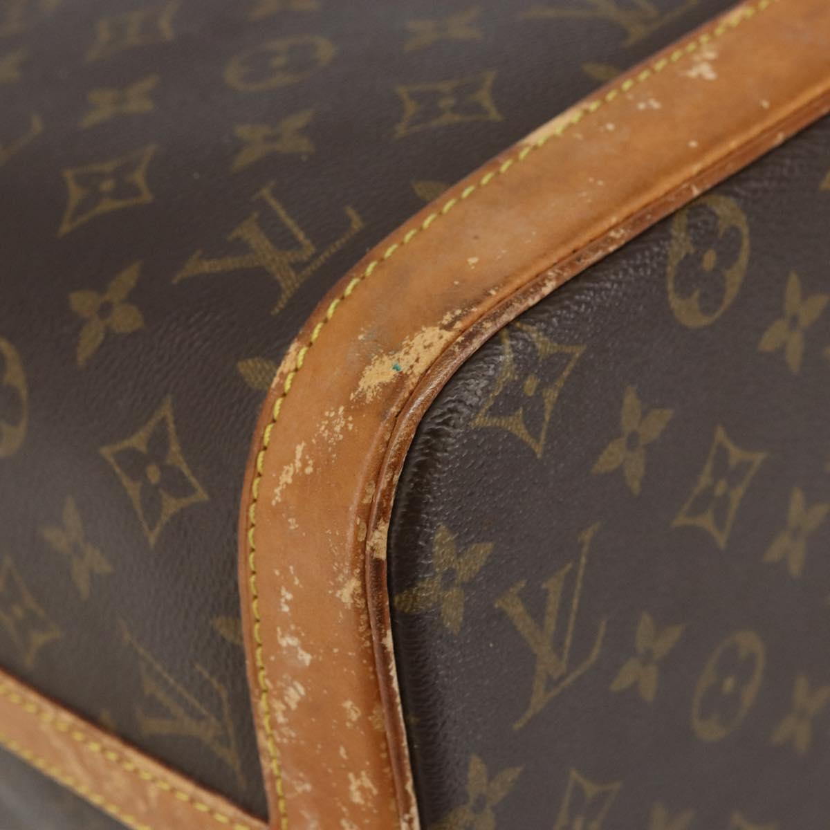 LOUIS VUITTON Monogram Sharon Stone Amphor Three Bag M47275 LV Auth ka1177