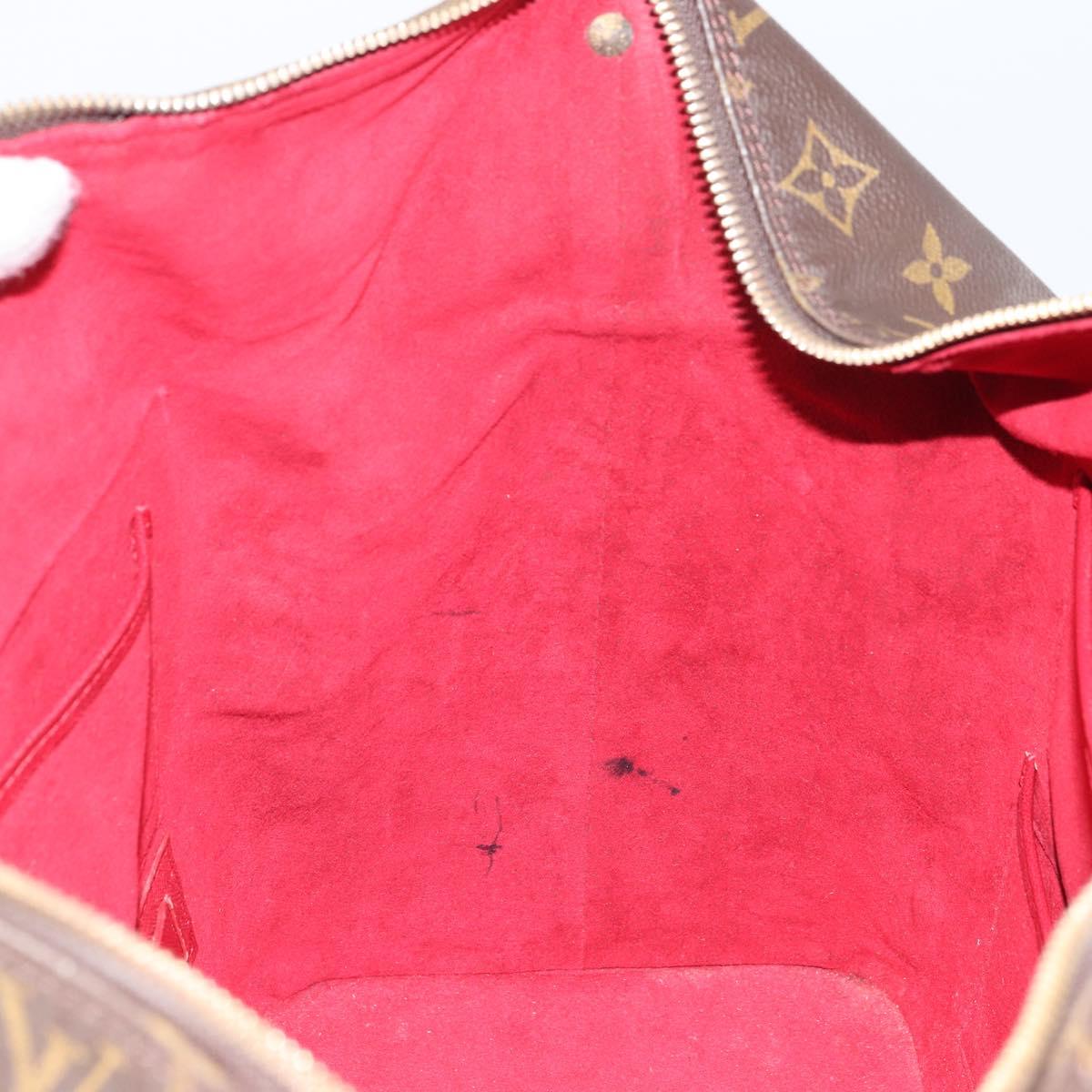LOUIS VUITTON Monogram Sharon Stone Amphor Three Bag M47275 LV Auth ka1177