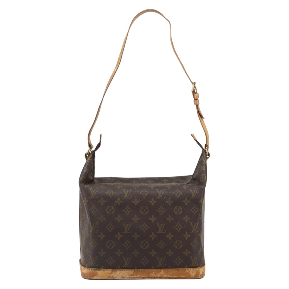 LOUIS VUITTON Monogram Sharon Stone Amphor Three Bag M47275 LV Auth ka1177