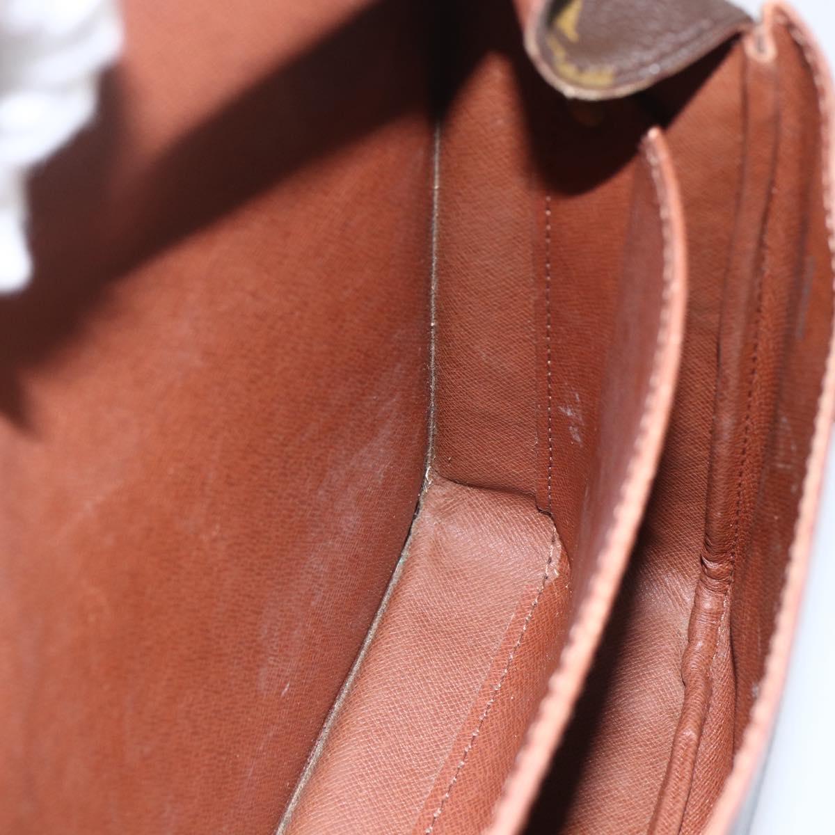 LOUIS VUITTON Monogram Cartouchiere GM Shoulder Bag M51252 LV Auth ka1179