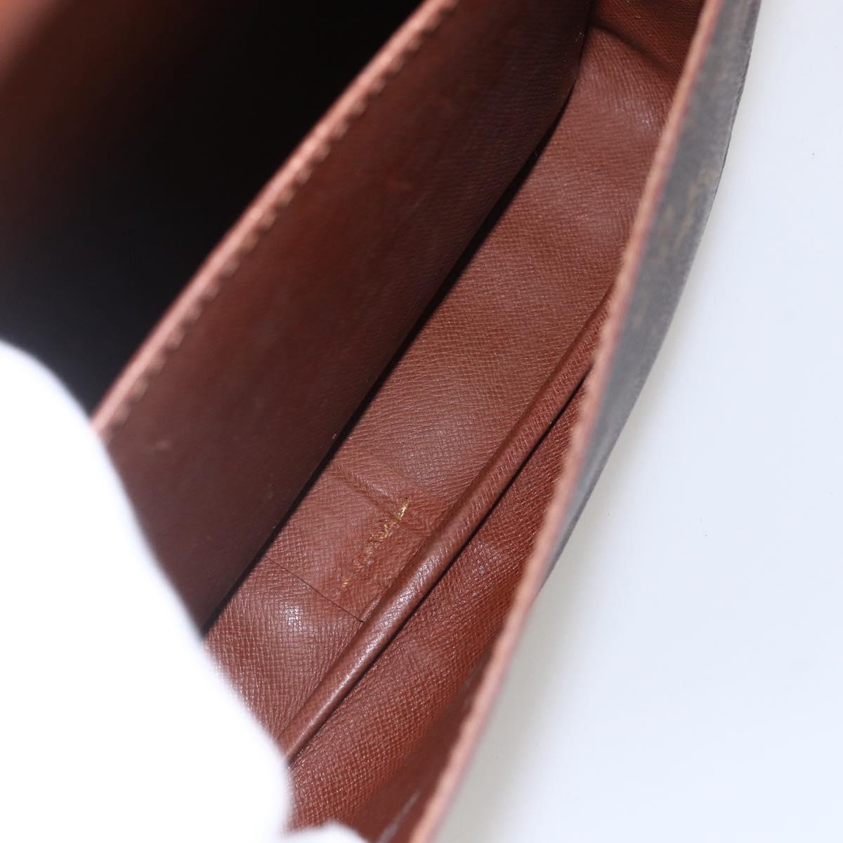 LOUIS VUITTON Monogram Cartouchiere GM Shoulder Bag M51252 LV Auth ka1179