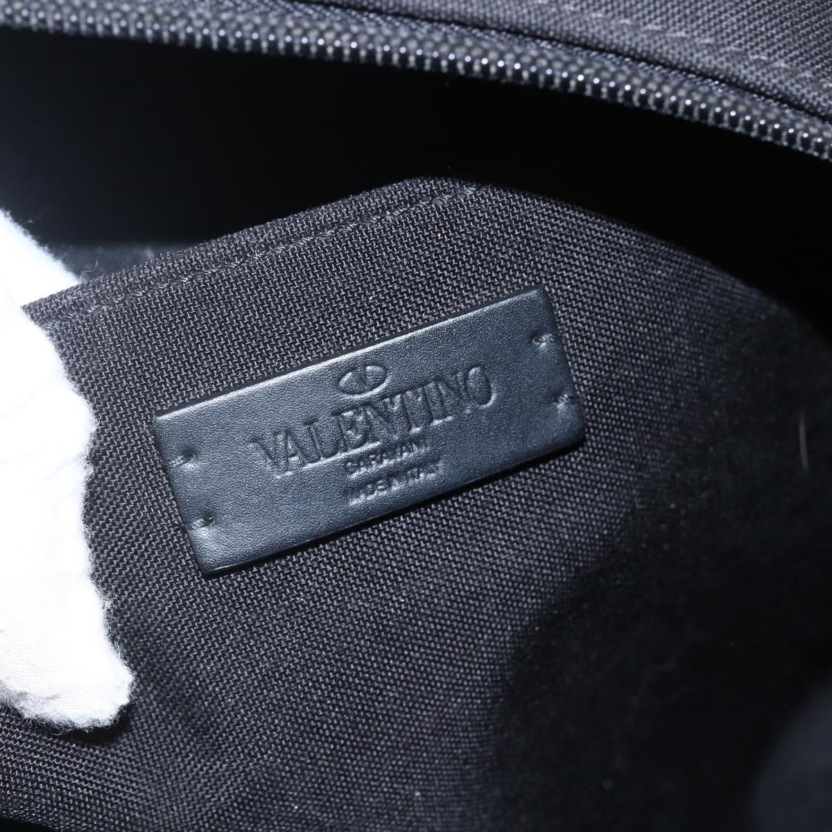 VALENTINO Backpack Nylon Black Auth ka1198