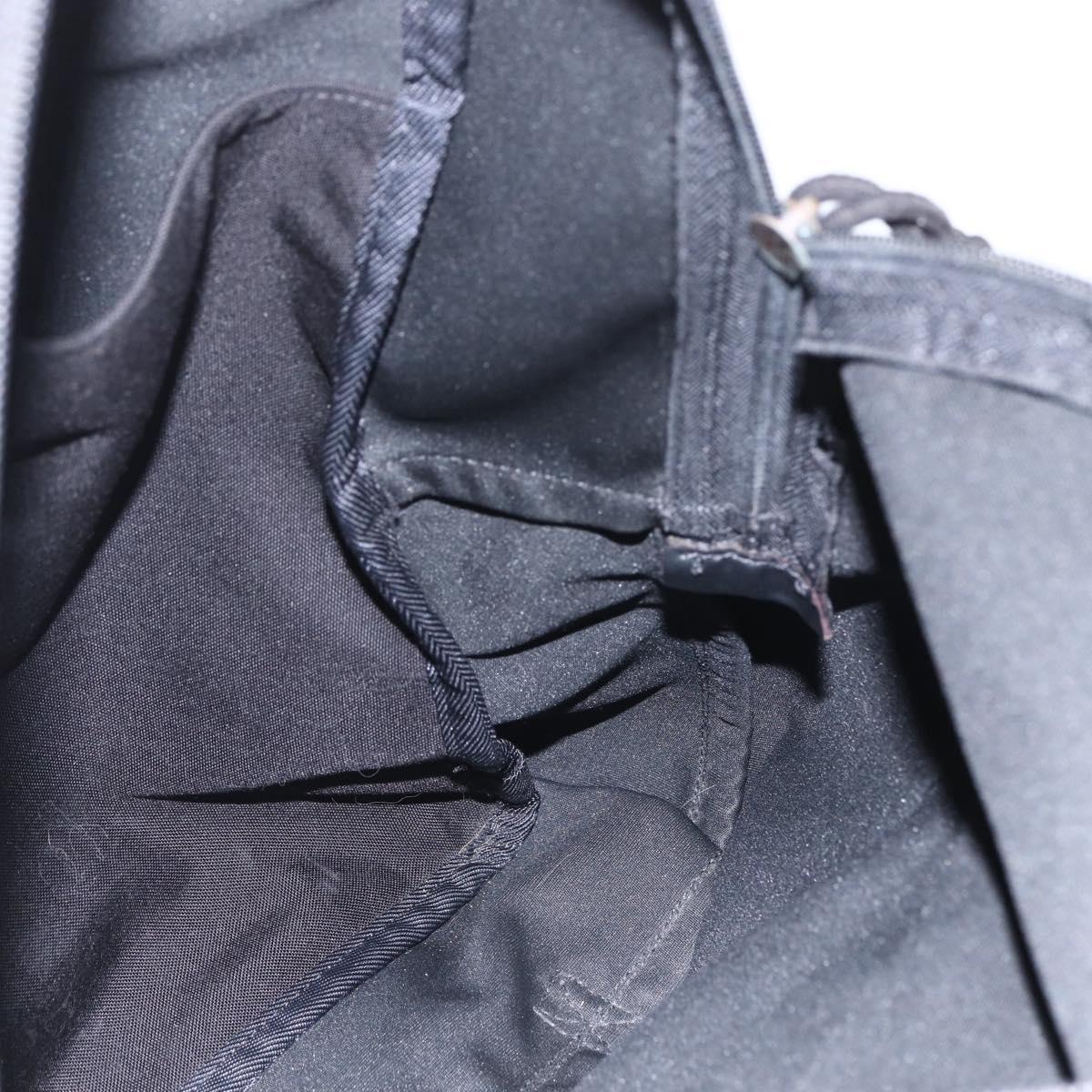 VALENTINO Backpack Nylon Black Auth ka1198