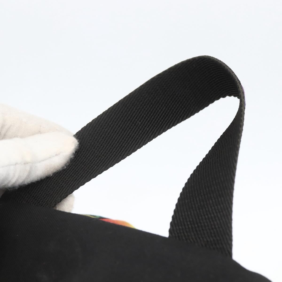 VALENTINO Backpack Nylon Black Auth ka1198