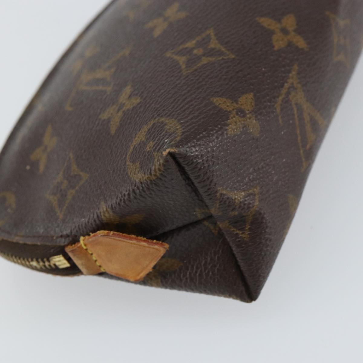 LOUIS VUITTON Monogram Pochette Cosmetic PM Pouch M43998 LV Auth ka1199