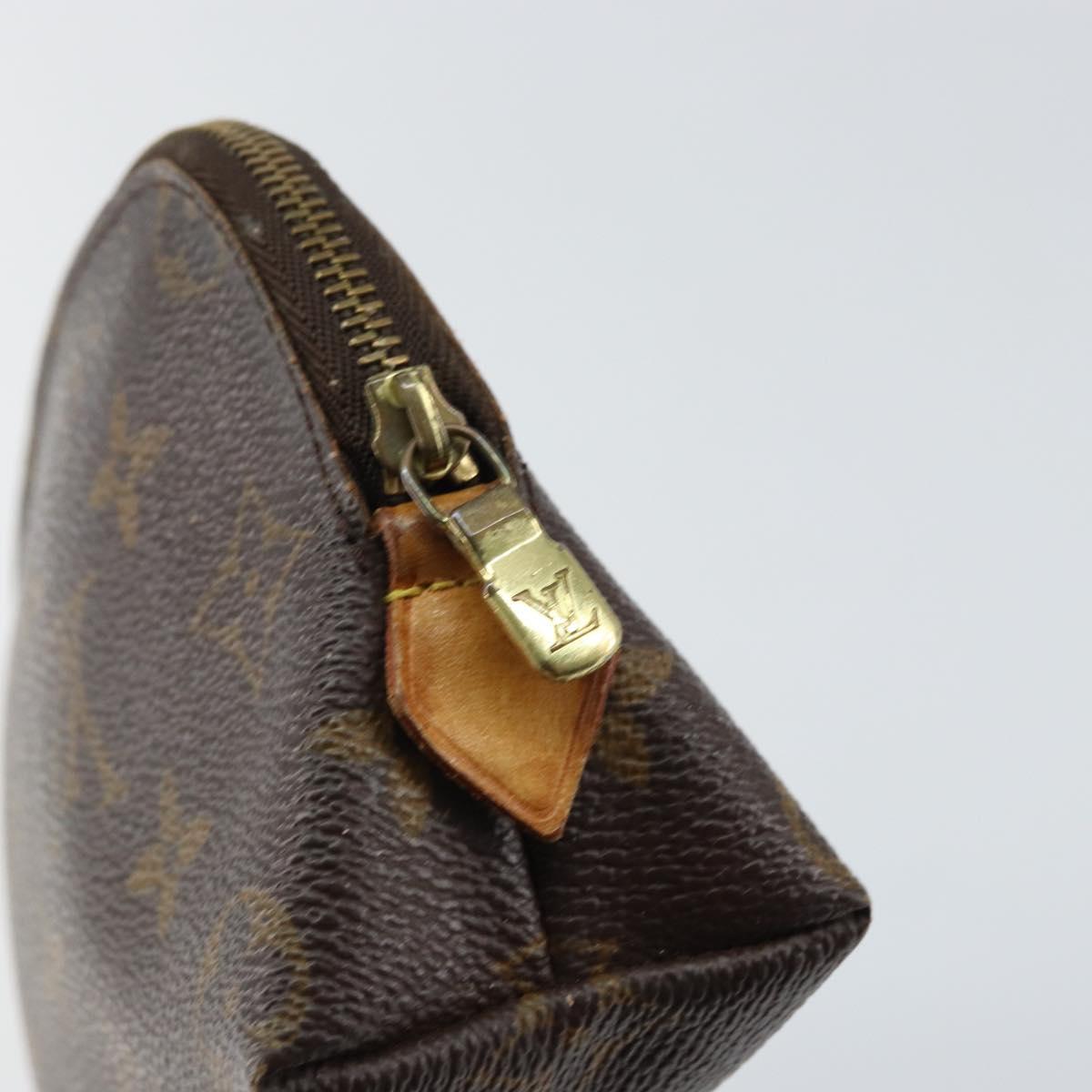 LOUIS VUITTON Monogram Pochette Cosmetic PM Pouch M43998 LV Auth ka1199