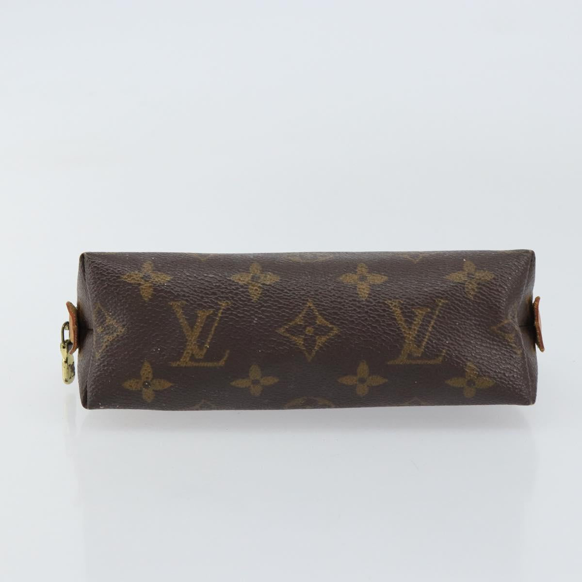 LOUIS VUITTON Monogram Pochette Cosmetic PM Pouch M43998 LV Auth ka1199