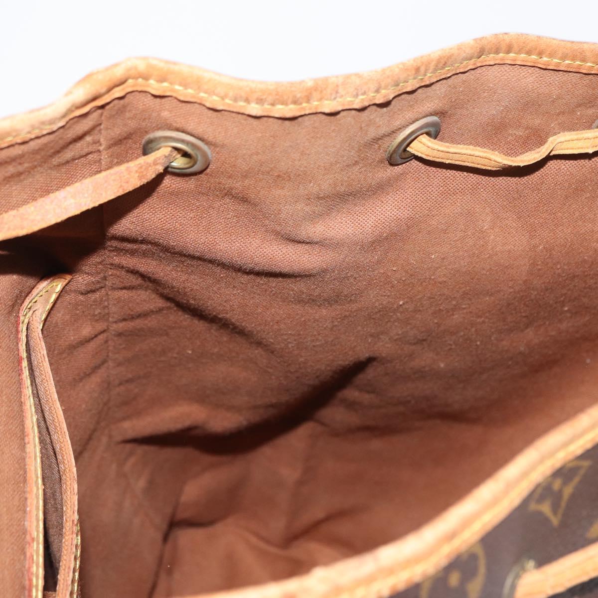 LOUIS VUITTON Monogram Montsouris GM Backpack M51135 LV Auth ka1201