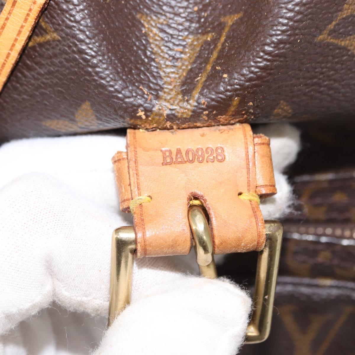 LOUIS VUITTON Monogram Montsouris GM Backpack M51135 LV Auth ka1201