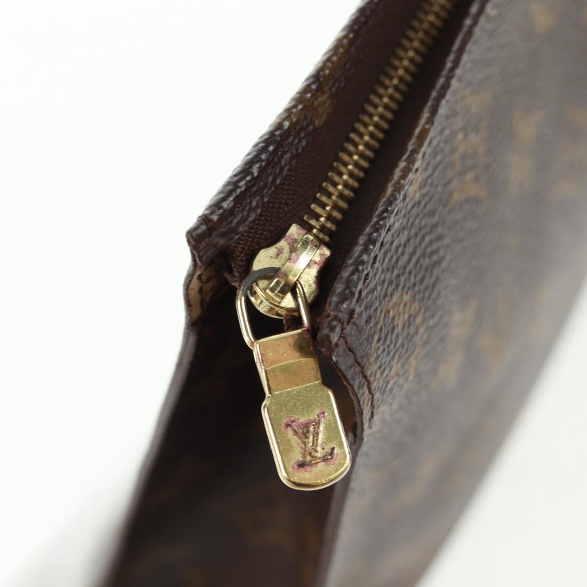 LOUIS VUITTON Monogram Poche Toilette 26 Pouch M47542 LV Auth ka1208