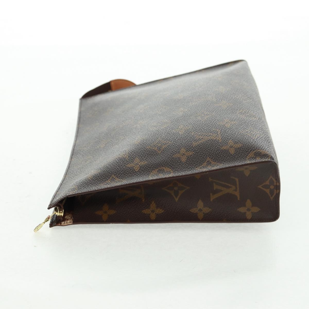 LOUIS VUITTON Monogram Poche Toilette 26 Pouch M47542 LV Auth ka1208