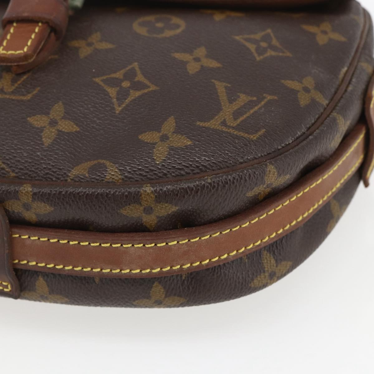 LOUIS VUITTON Monogram Jeune Fille PM Shoulder Bag M51227 LV Auth ka1212