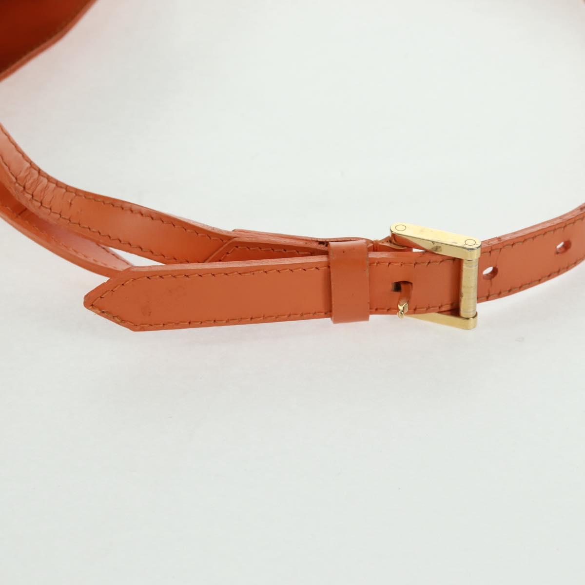 LOUIS VUITTON Epi Mandala PM Shoulder Bag Orange Mandarin M5893H LV Auth ka1219