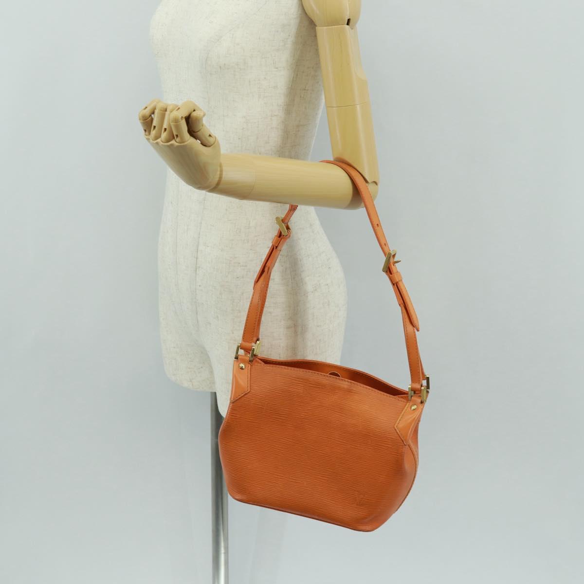 LOUIS VUITTON Epi Mandala PM Shoulder Bag Orange Mandarin M5893H LV Auth ka1219