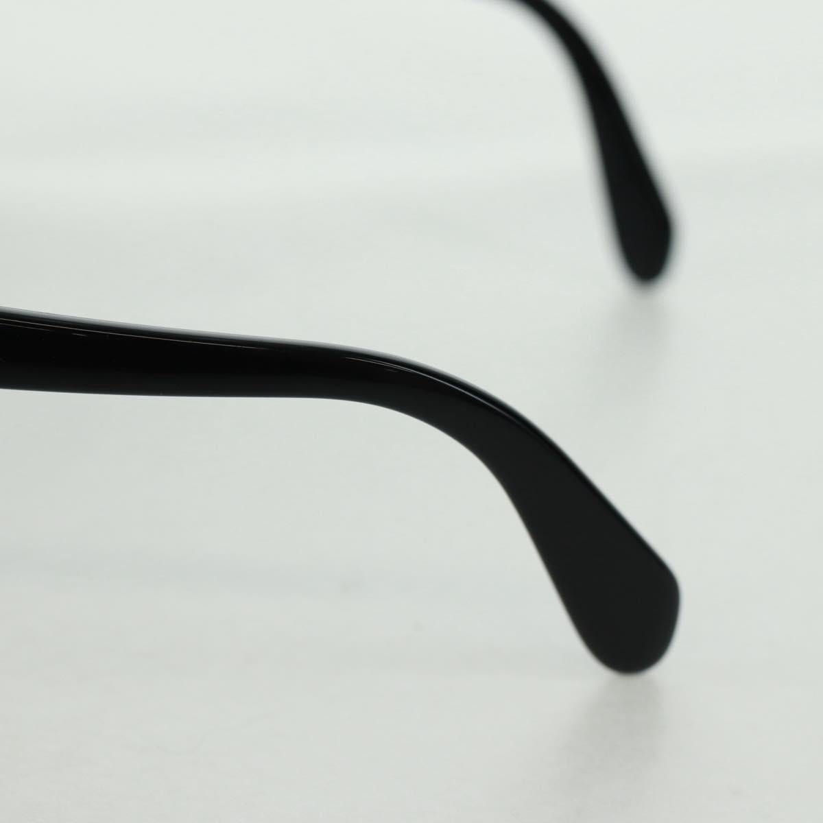 CHANEL Sunglasses plastic Black CC Auth ka1252