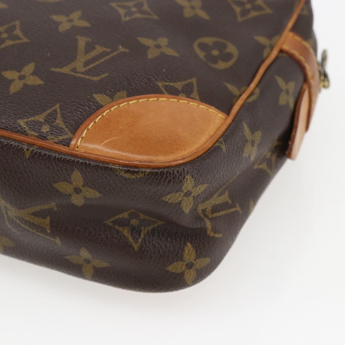 LOUIS VUITTON Monogram Compiegne 28 Clutch Bag M51845 LV Auth ka1289