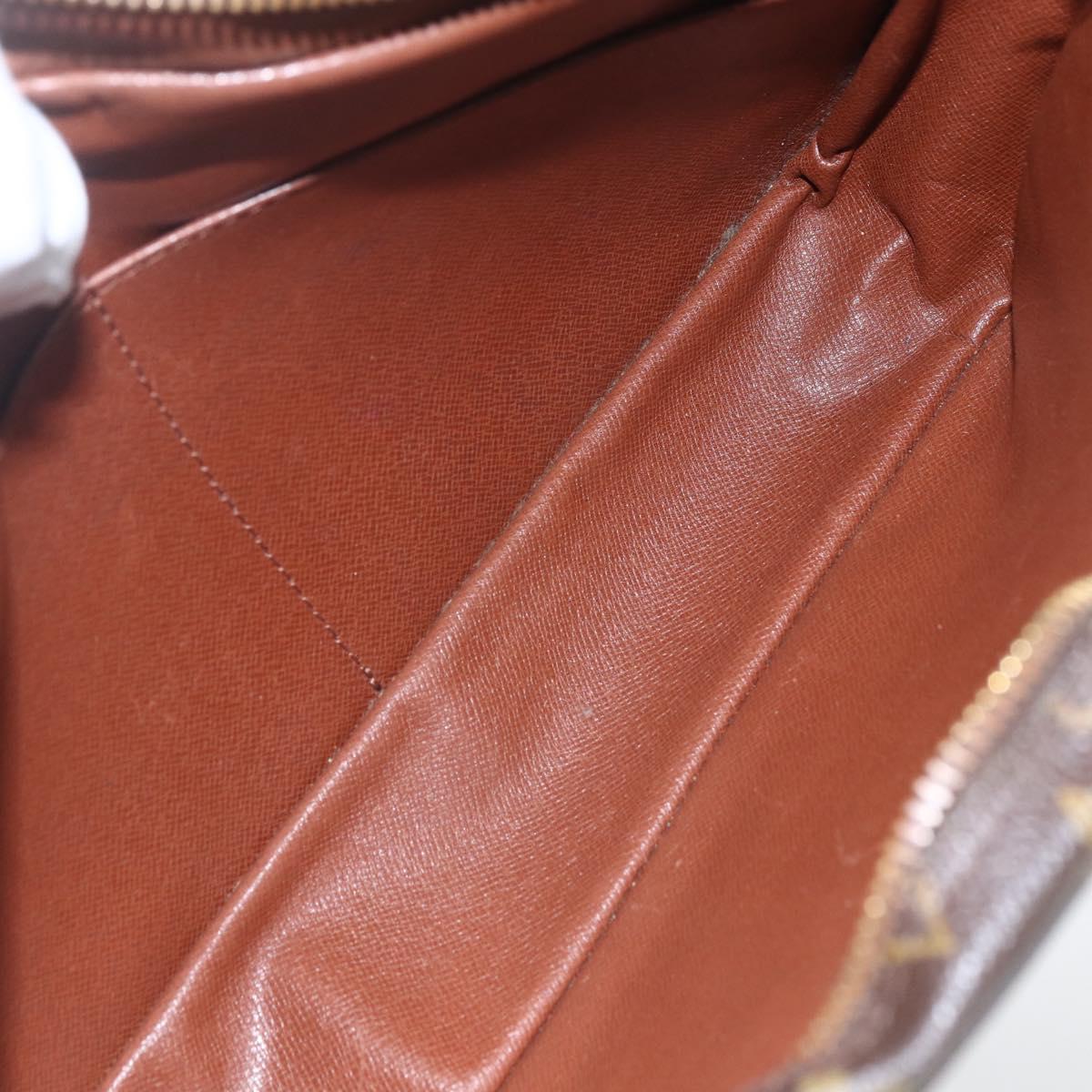 LOUIS VUITTON Monogram Compiegne 28 Clutch Bag M51845 LV Auth ka1289