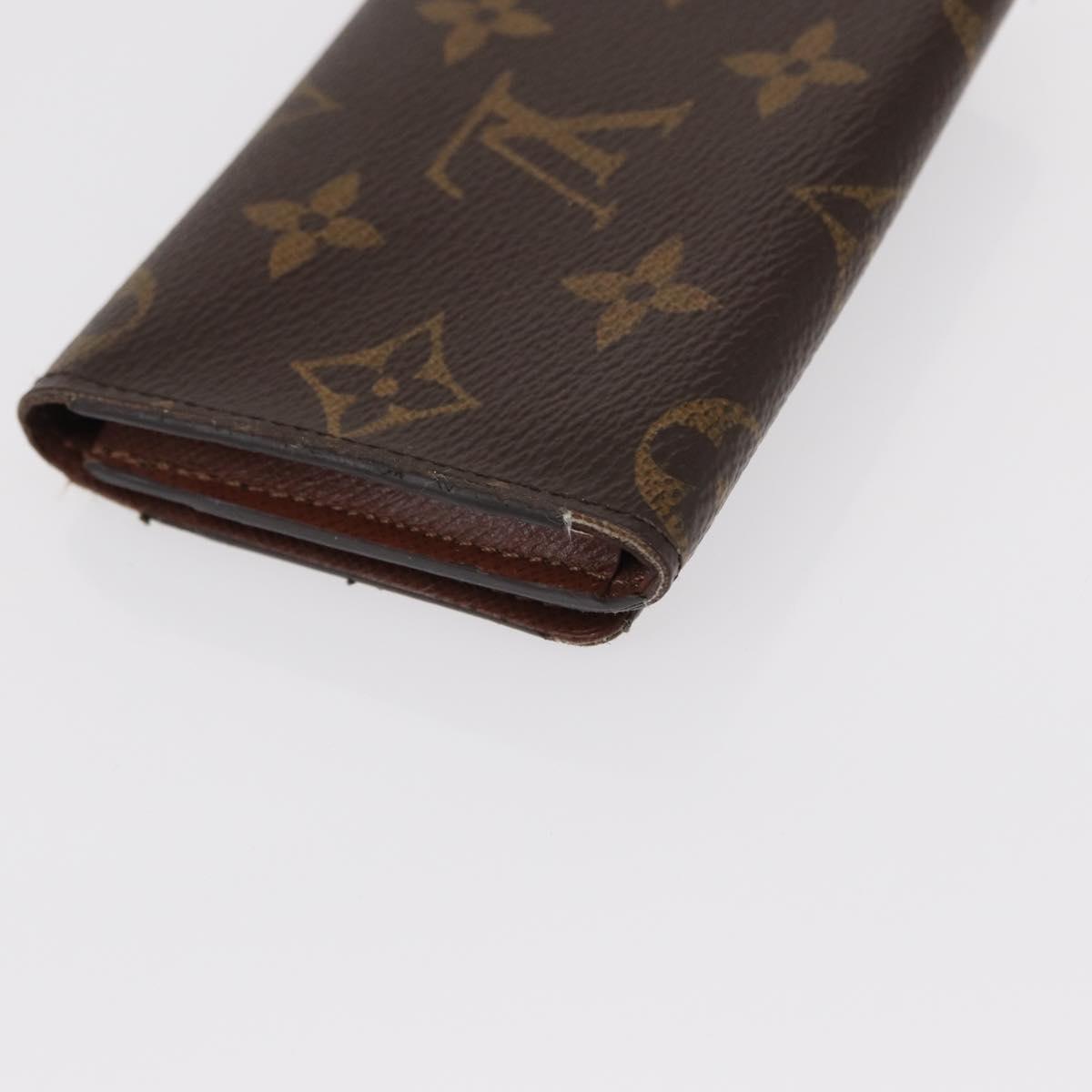 LOUIS VUITTON Monogram Anvelop Cult De Vuitto Card Case M62920 LV Auth ka129