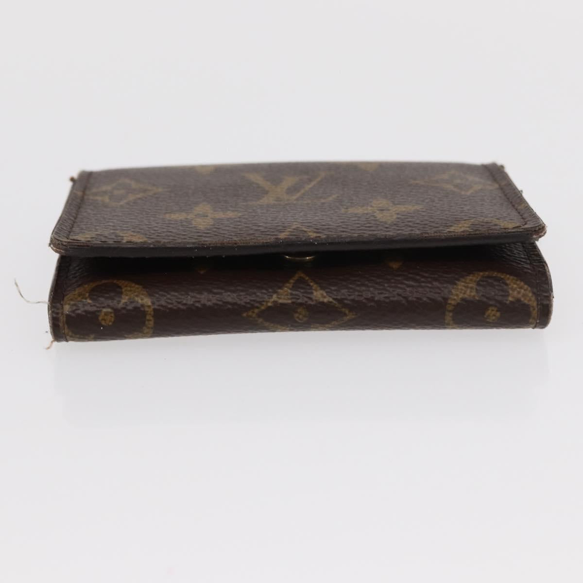 LOUIS VUITTON Monogram Anvelop Cult De Vuitto Card Case M62920 LV Auth ka129