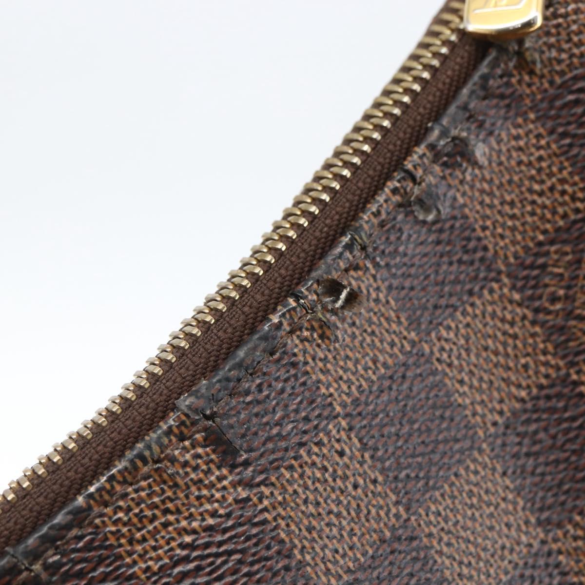 LOUIS VUITTON Damier Ebene Bloomsbury PM Shoulder Bag N42251 LV Auth ka1290