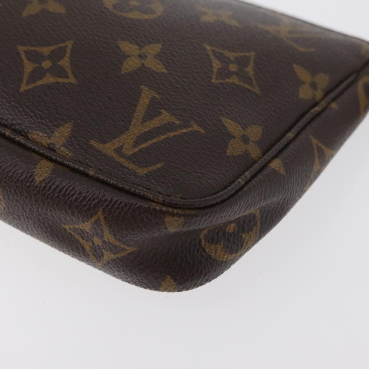 LOUIS VUITTON Monogram Pochette Accessoires Pouch M51980 LV Auth ka1293