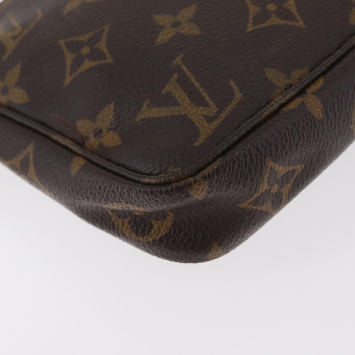 LOUIS VUITTON Monogram Pochette Accessoires Pouch M51980 LV Auth ka1293