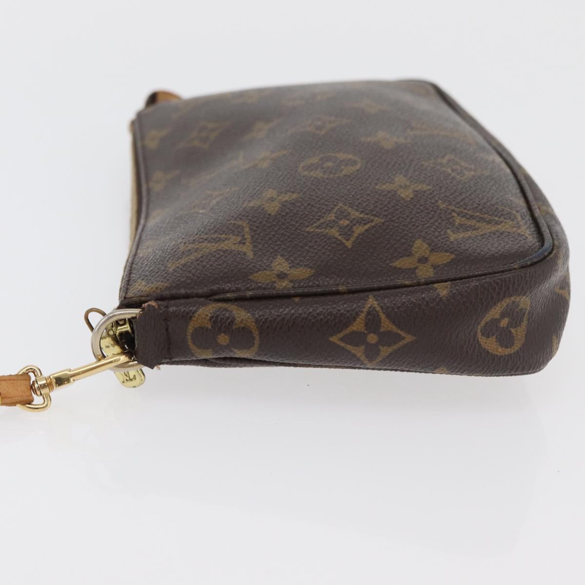 LOUIS VUITTON Monogram Pochette Accessoires Pouch M51980 LV Auth ka1293