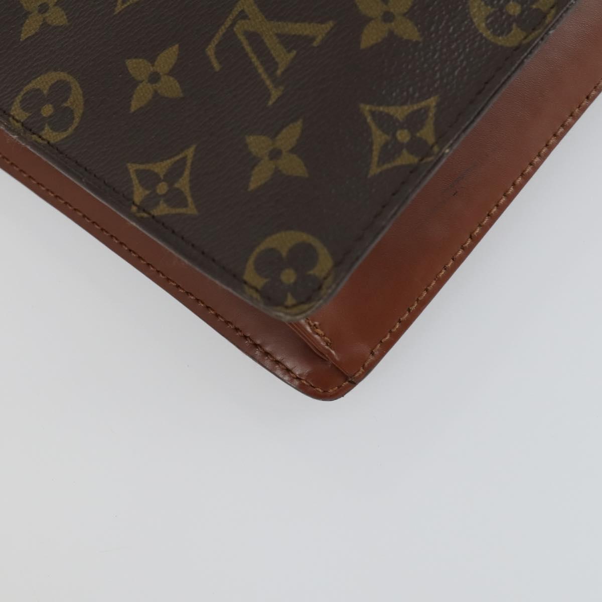 LOUIS VUITTON Monogram Monceau 28 Hand Bag M51185 LV Auth ka1298A