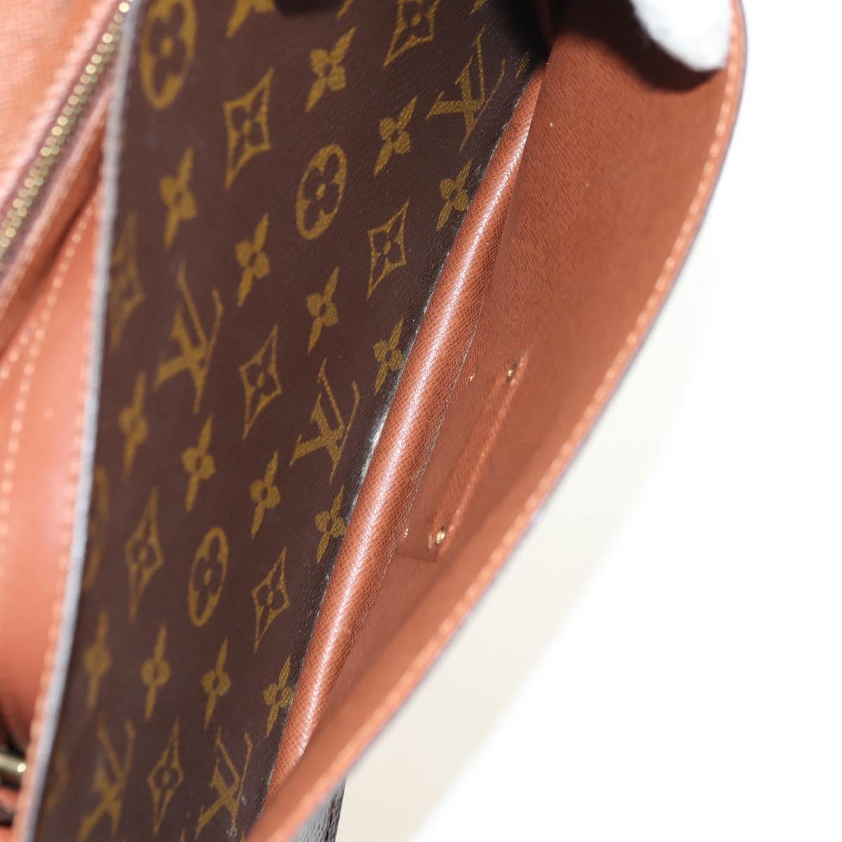 LOUIS VUITTON Monogram Monceau 28 Hand Bag M51185 LV Auth ka1298A