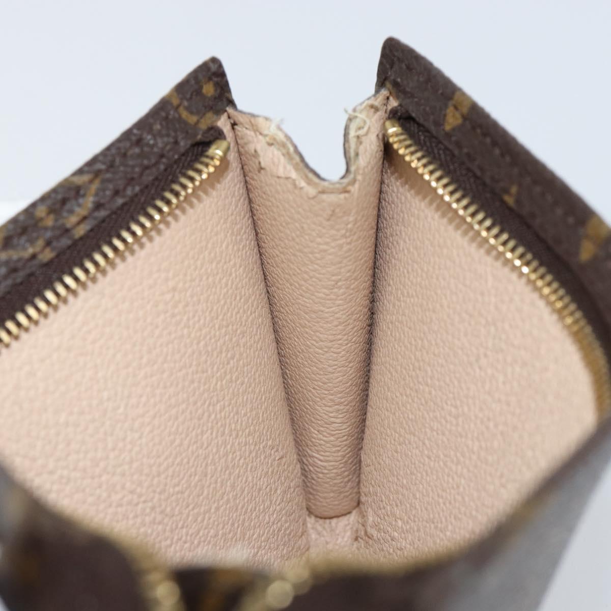 LOUIS VUITTON Monogram Bucket PM Accessory Pouch LV Auth ka130