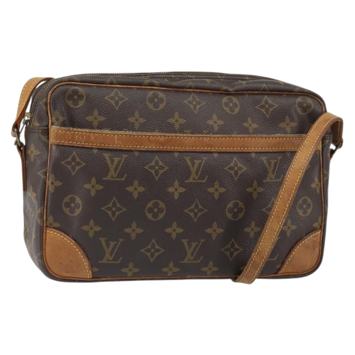 LOUIS VUITTON Monogram Trocadero 30 Shoulder Bag M51272 LV Auth ka1301